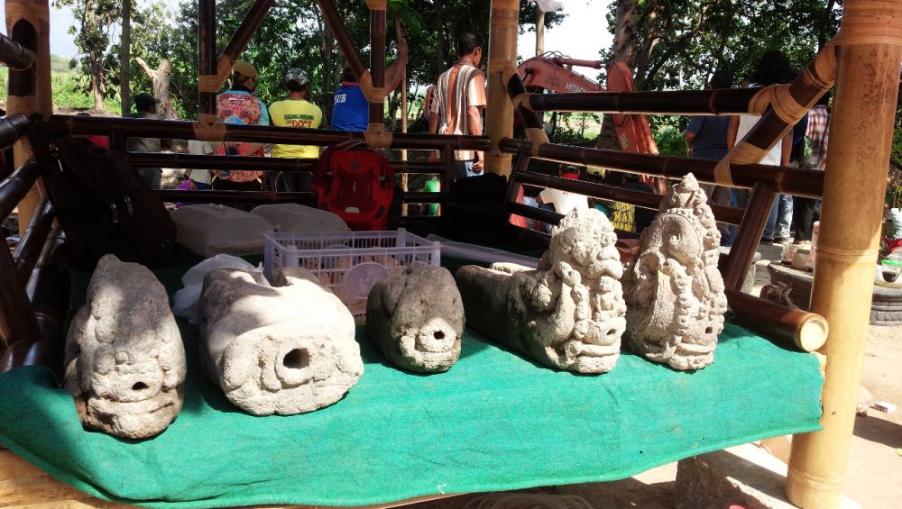 Arca Burung Garuda dan Jalawadra Di Situs Pertirtaan Jombang